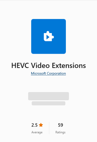 HEVC 视频扩展