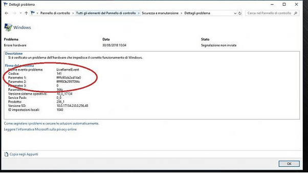 Windows 10 LiveKernelEvent 错误 141