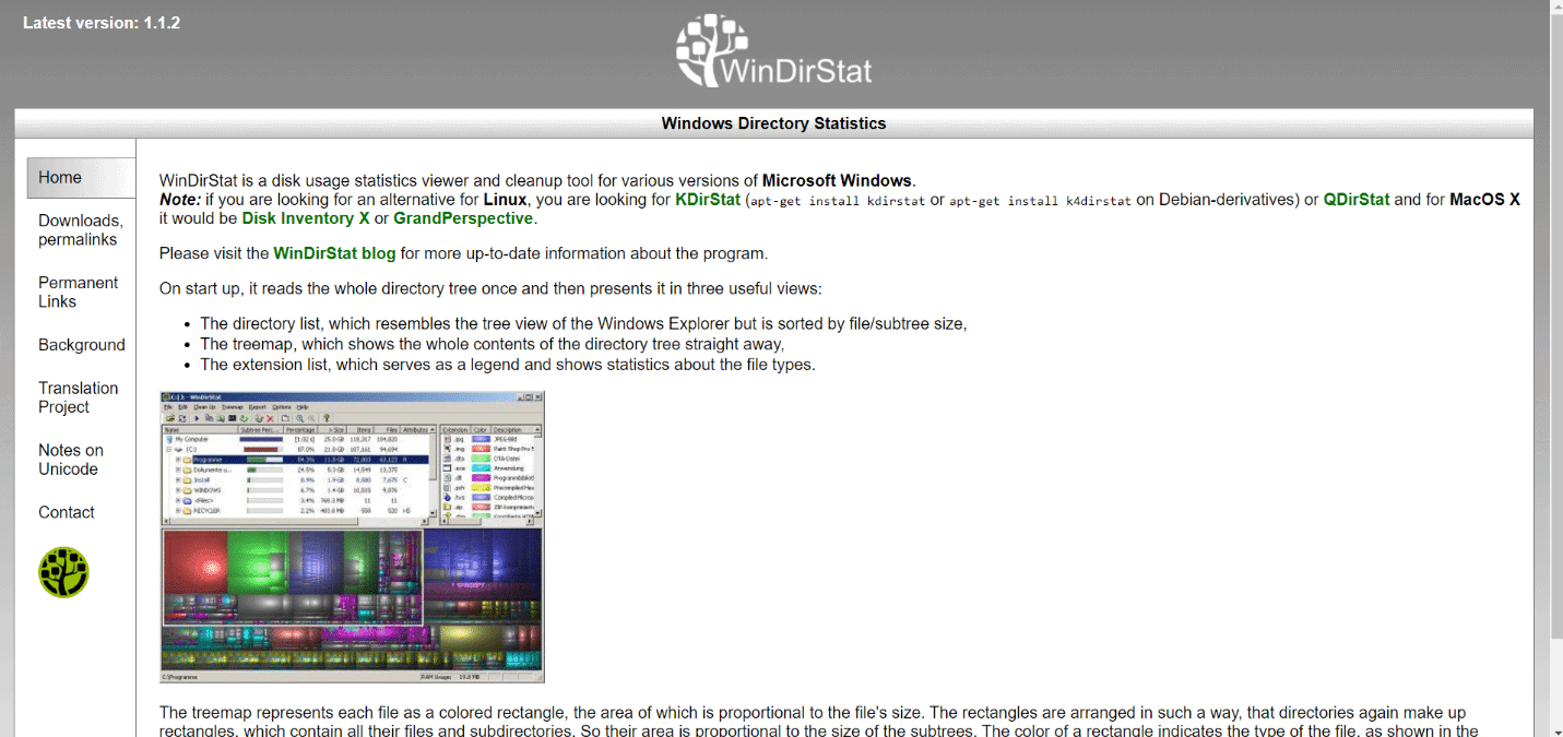 WinDirStat | Windows 上最好的免费文件管理器